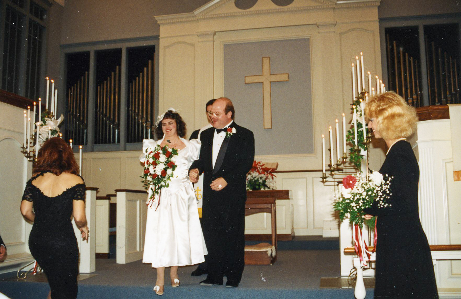 Diane Morgan, Julane, Don & Val. 
Date:  17 Oct 1992
Location:  Prairie Village KS
Source:  Gene Curtis
